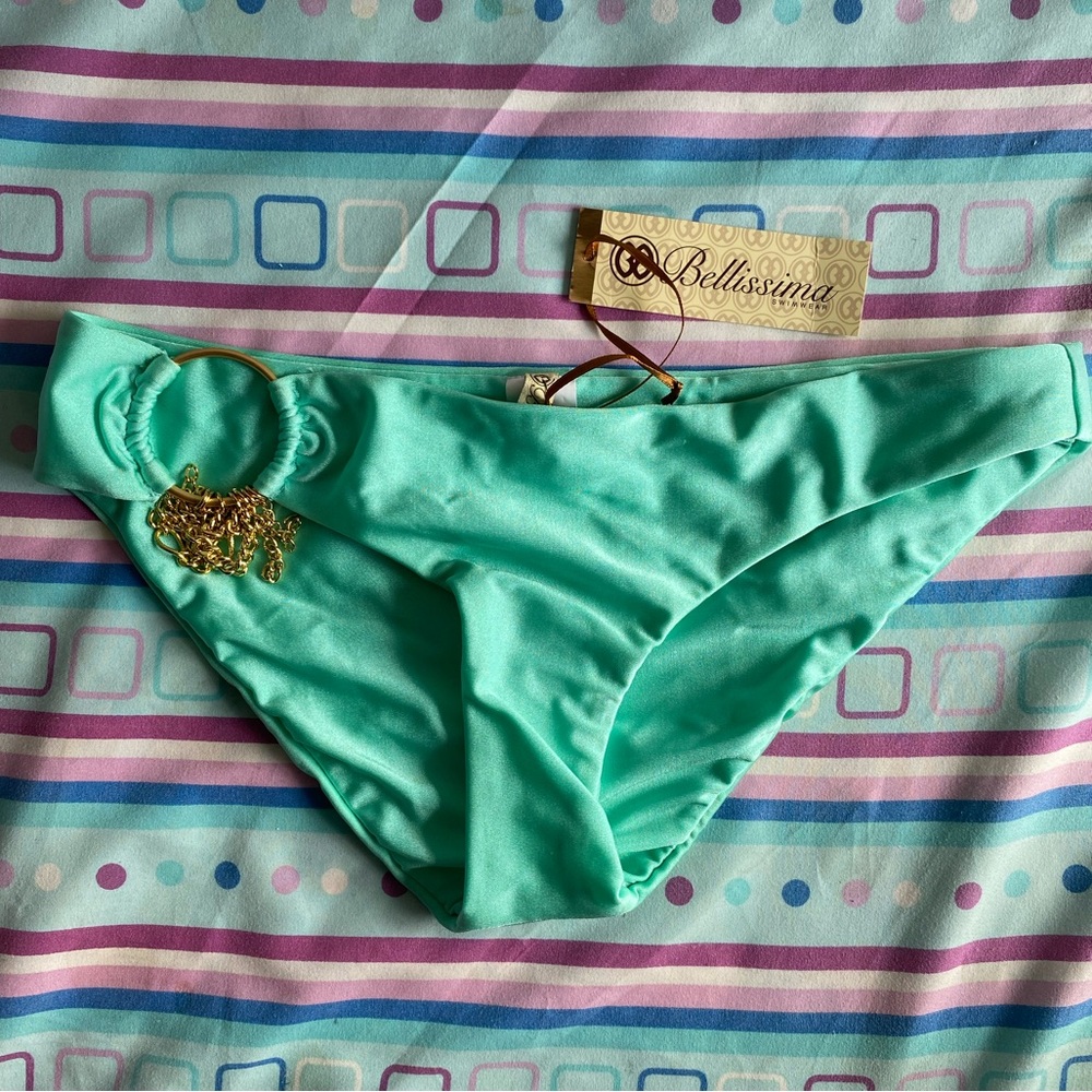 NWT Bellissima Monte Carlo Asymmetrical Bikini Bottom Seychelles